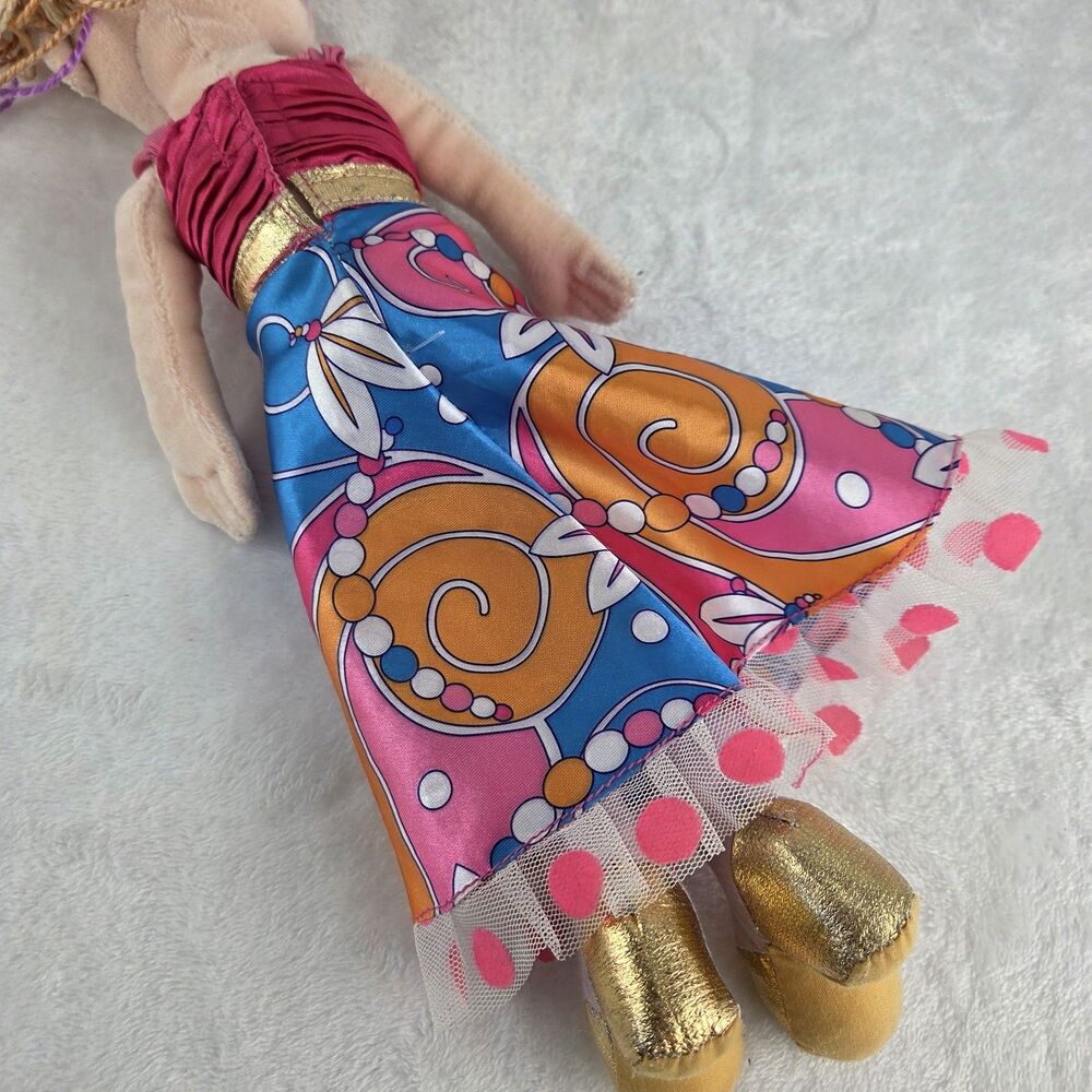 Groovy Girls Princess Ella Soft Doll Pink Dress Gold Shoes Manhattan Toy 2013 - Picture 12 of 12